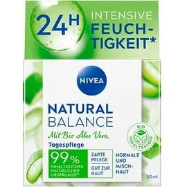 NIVEA Natural Balance Feuchtigkeitsspendende Tagespflege Cream 50 ml