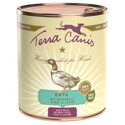 Terra Canis Classic Adult 6x800g Ente mit Naturreis, Birne & Sesam