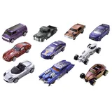 Mattel Hot Wheels Set mit 10 Fahrzeugen bunt 1:64