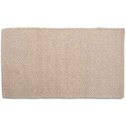 Badematte Miu Baumwolle/Polyester Mischung wolkenrosa 100,0x60,0x1,0cm