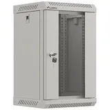 LANBERG WF11-3309-10S Rack 9U Wandmontiertes Regal Grau
