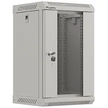 LANBERG WF11-3309-10S Rack 9U Wandmontiertes Regal Grau