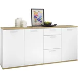 HBZ Kommode BC 1035 Sideboard mit 3 Türen, 3 Schubkästen, 2 Einlegeböden