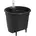 Selbstbewässerungssystem 24 cm Schwarz