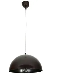 Licht-Erlebnisse Hängeleuchte in Rost Braun Ø33,5cm Industrial Design Pendelleuchte Esstisch Wohnzimmer Loft Lampe, NO1/4/310