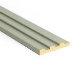 Bildershop-24 Abschlussleiste für Wandpaneele & Deckenpaneele Dekowa in Pastellgrün Grün 252 x 10,7 x 1,5 cm