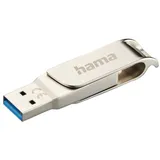 Hama C-Rotate Pro USB Stick 128GB, USB-A 3.0/USB-C 3.0 (00182491)
