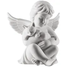 Rosenthal Engel mit Katze