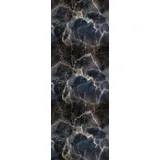 Queence Vinyltapete Marmor 90x300 cm 0 g schwarz 34193