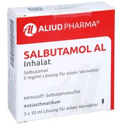 SALBUTAMOL AL Inhalat Lösung f.e.Vernebler 30 ml