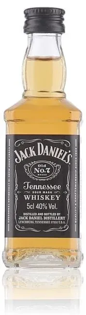 Jack Daniel's Old No. 7 Tennessee Whiskey Glas Miniatur 40% Vol. 0,05l