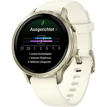 Garmin Venu 4 41 mm Beige/Lunargold Silikon Armband Bone