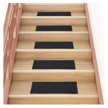 vidaXL Stufenmatten Selbstklebend 30 Stk. Grau 60x25cm Rechteckig