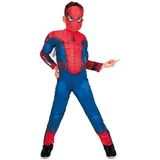 Rubies Spiderman-Kostüm USM Deluxe Inf 5-6 Jahre/110-116 cm, mehrfarbig (1)