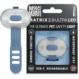Max & Molly Matrix 2.0 Ultra LED, Hundelicht für Geschirr, Leine & Halsband, Ocean, Wasserfest, USB Wiederaufladbar, Hundelampe LED, Hunde Leuchtanhänger für mehr Sicherheit bei Nacht