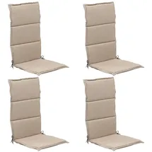 GO-DE Hochlehner Auflage 48 x 120 cm creme 4 St.