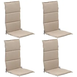 GO-DE Hochlehner Auflage 48 x 120 cm creme 4 St.