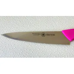 Ergo Chef's Messer im rosa Griff