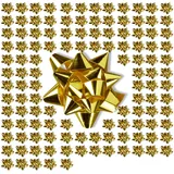 Relaxdays Geschenkschleifen Gold