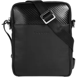 Bugatti Comet Umhängetasche Leder 18 cm schwarz