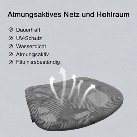 SIHOO Kunstleder Schwarz