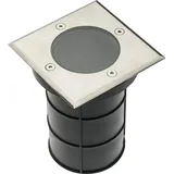 Gtv Bodeneinbaustrahler Metall GU10 IP67 50 W grau