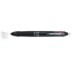 PILOT FriXion Ball 4 Tintenroller schwarz 0,25 mm, Schreibfarbe: farbsortiert, 1 St.