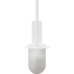 Nichba Design - Toilettenbürste mit Wandhalterung, weiß