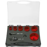 EXACT 70604 Lochsägen-Set 9-teilig