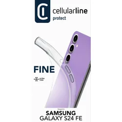 Fine Case Cover für Samsung Galaxy S24 Fe (Transparent)
