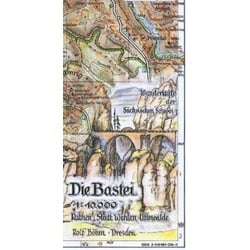 Die Bastei 1 : 10 000