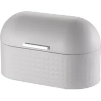 Michelino Brotkasten in Weiß - Retro Brotbox, 33,5 x 19,5 x 20 cm