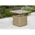 Merxx Duplex Gartentisch 72 x 72 x 45/64 cm beige