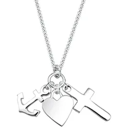 Elli Glaube Liebe Hoffnung 925 Sterling Silber 45 Damen 