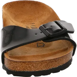 Birkenstock Madrid Birko-Flor Lack schmal schwarz lack 36