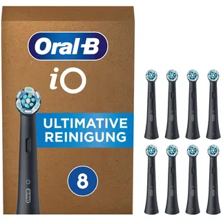 Oral-B iO Ultimative Reinigung Aufsteckbürste schwarz 8 St.