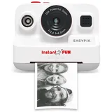 Easypix InstantFUN Digitale Sofortbildkamera Weiß