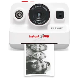 Easypix InstantFUN Digitale Sofortbildkamera Weiß
