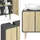Vicco Waschbeckenunterschrank 60 x 61 cm Anthrazit/Eiche