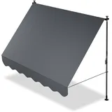 Klemmmarkise Kapstadt - Grau