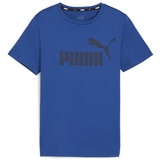 Puma Jungen ESS Logo Tee B T-Shirt Essentials - Schwarz,Dunkelblau - 176