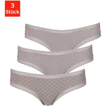 LASCANA Brasilslip 3 St. Beige 44/46
