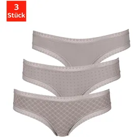 LASCANA Brasilslip 3 St. Beige 44/46
