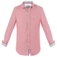 FUCHS Trachtenhemd Hemd Lukas rot kariert rot L