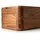 Continenta Brotkasten Akazie 36 x 23 x 16 cm Braun