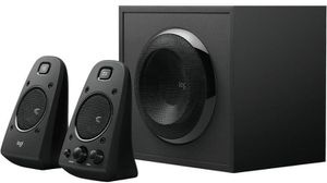 Logitech Lautsprecher Z623, schwarz, für PC oder TV, 2.1 Subwoofer-System