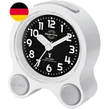 Master Time Sprechender Funk Wecker DCF77 Mit Alarm, Touch Led-Hintergrundbeleuc