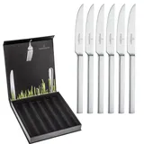 Picard & Wielpütz Steakmesser Girona 17,9 cm 6-tlg. Edelstahl spülmaschinengeeignet Silberfarben
