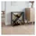 vidaXL Weinregal 62 x 25 x 62 cm Grau