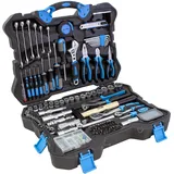 Karcher Werkzeugkoffer - 135-teiliges Werkzeugset aus Chrom Vanadium & Karbonstahl